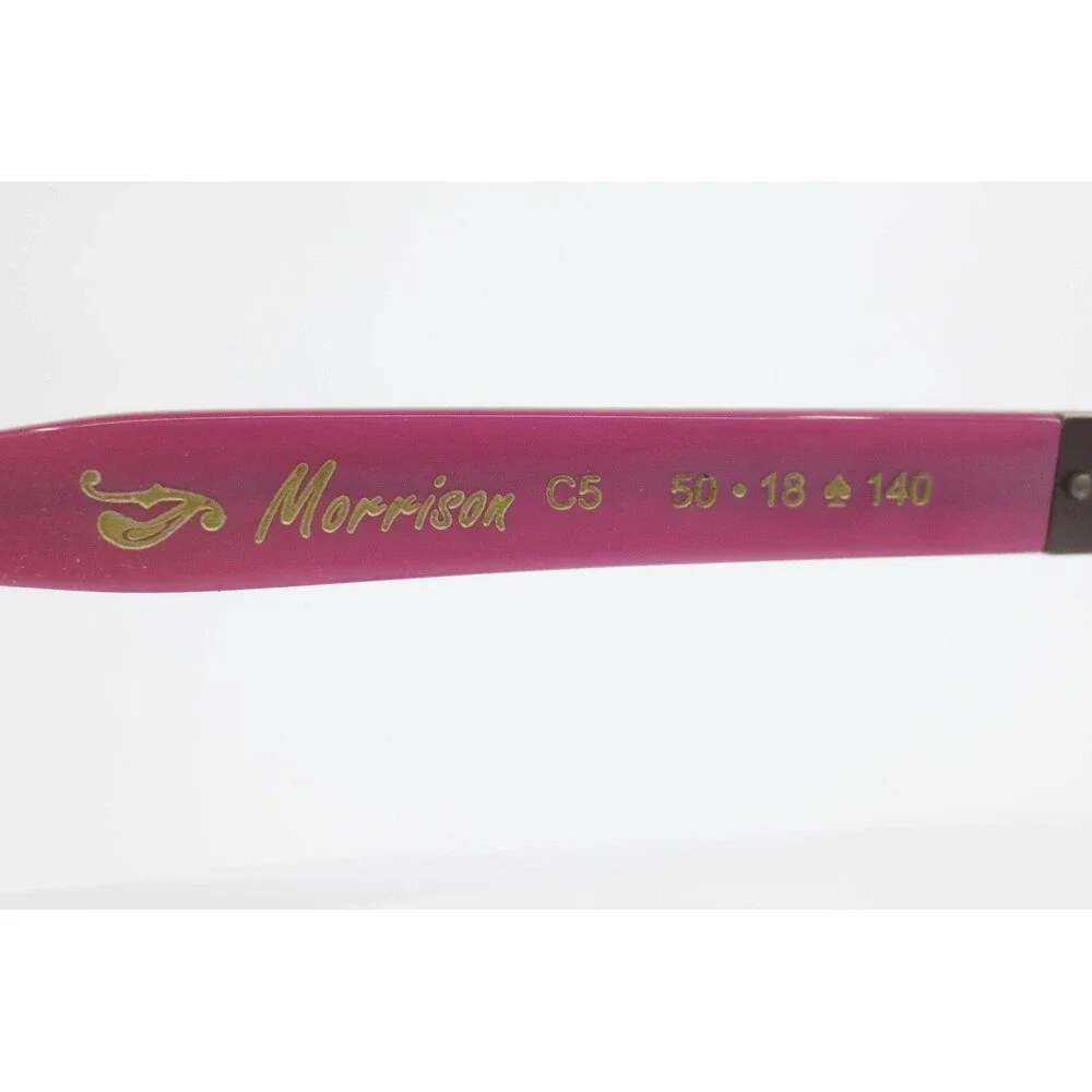Vinyl Factory Morrison C5 Eyeglasses Magenta Pink Round Frames 50-18-140 France